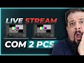 Como fazer LIVE COM 2 PCS usando o OBS STUDIO (2021)