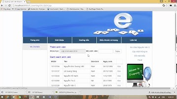 Demo website học trực tuyến sử dụng JSP Servlet, Nhóm 10 lớp sáng thứ 4