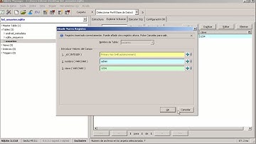 Android ejemplos - Acceso a SQLite: 2.- Creación del proyecto y diseño del Interfaz