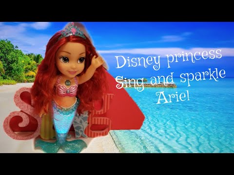 sing and sparkle ariel doll