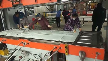 SMC sheet molding compound  compression molding