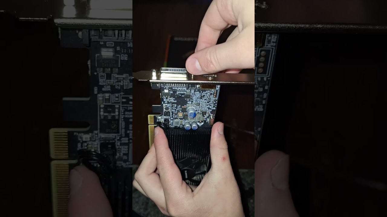 Unboxing and installing the GT 1030! 