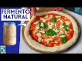 Pizza napolitana de fermentaao natural  levain