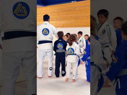Kids class at Gracie Stockholm! 🥋