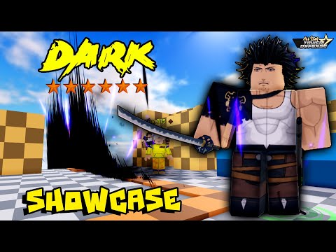 DARK 6⭐UNIT (BANNER Z) SHOWCASE - ALL STAR TOWER DEFENSE
