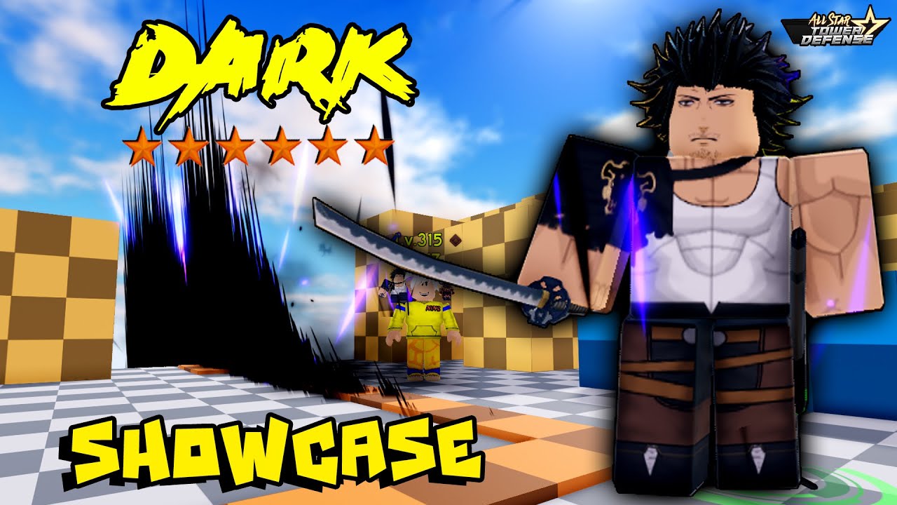 DARK 6⭐UNIT (BANNER Z) SHOWCASE - ALL STAR TOWER DEFENSE