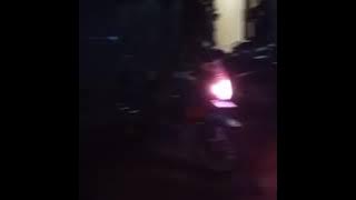 Vixion jari jari.. Cover mundur alon alon..
