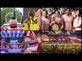 Akash ambani shloka mehta grand wedding decoration inside mumbai