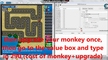 How to use Cheatengine 6.1 on Bloon tower defence 4