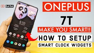 Oneplus 7T How to Setup Smart Clock Widgets any OnePlus Mobile.... screenshot 5