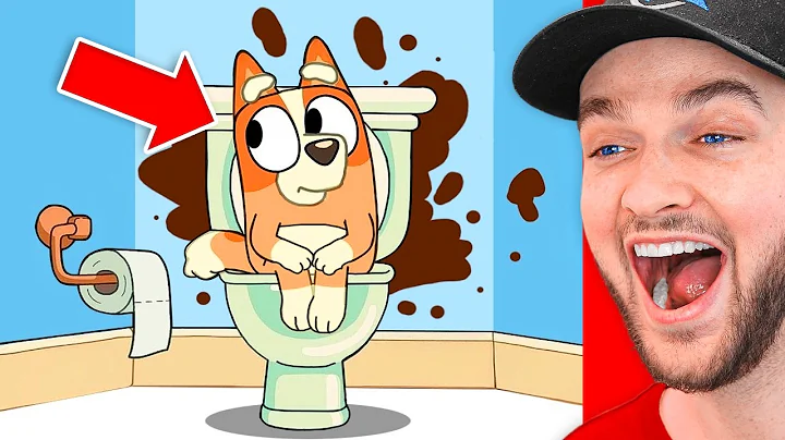 MEGA Bluey Try Not To Laugh CHALLENGE!