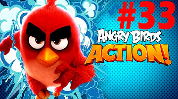 Angry Birds Action! Bird Island Level-33 Three Star Walkthrough