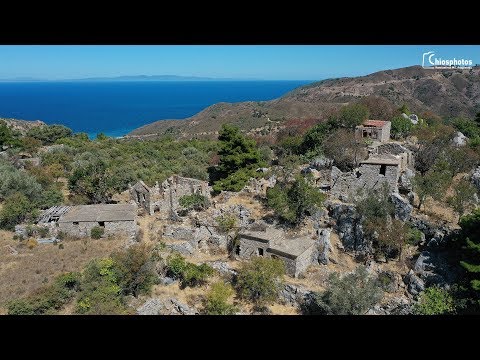 Εγκαταλελειμμένο χωριό Αγρελωπό Χίος - Αbandoned village Agrelopo Chios