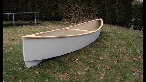 BUILDING A PLYWOOD CANOE - PART 1 #canoebuild #DIYcanoe