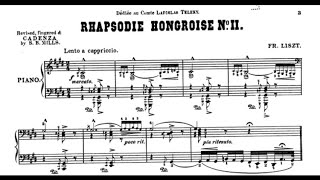 Hungarian Rhapsody No. 2 - Franz Liszt | Full Audio and Score