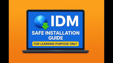 How to Install IDM Without Crack or Serial Key | 100% Safe & Legal Method (Educational)