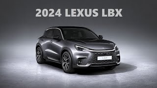 New 2024 Lexus LBX 👌 Luxury Small Hybrid SUV  and don&#39;t call it Yaris Cross!