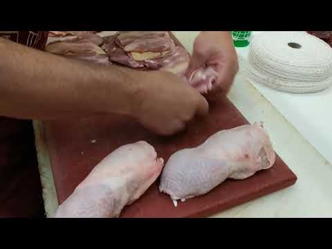Video: Muslos De Pollo Rellenos Con Jugo De Limón