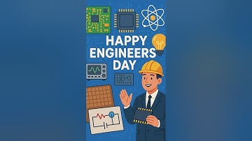 Happy Engineers Day 2025 | VLSI, Semiconductors & Electronics Innovation 💡🚀 #engineering