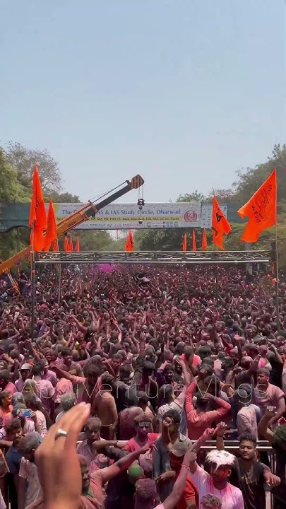 holi in dharwad