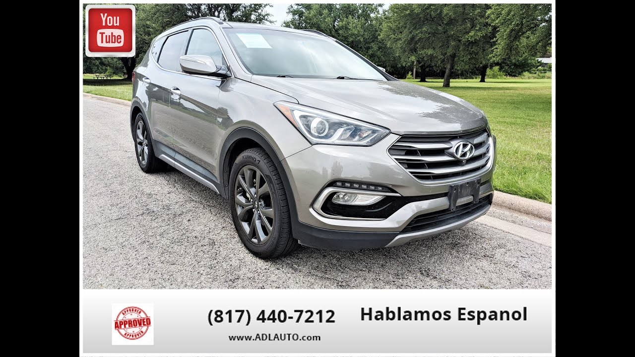 P1606 2017 Hyundai Santa Fe ADL Auto Sales, Fort Worth TX YouTube