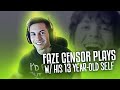 FaZe Censor Plays w/ His 13 Year-Old Self!