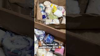 ULTA Dumpster Dive Score! Candles and more! 😍 #dumpsterdiving #ultadumpsterdive