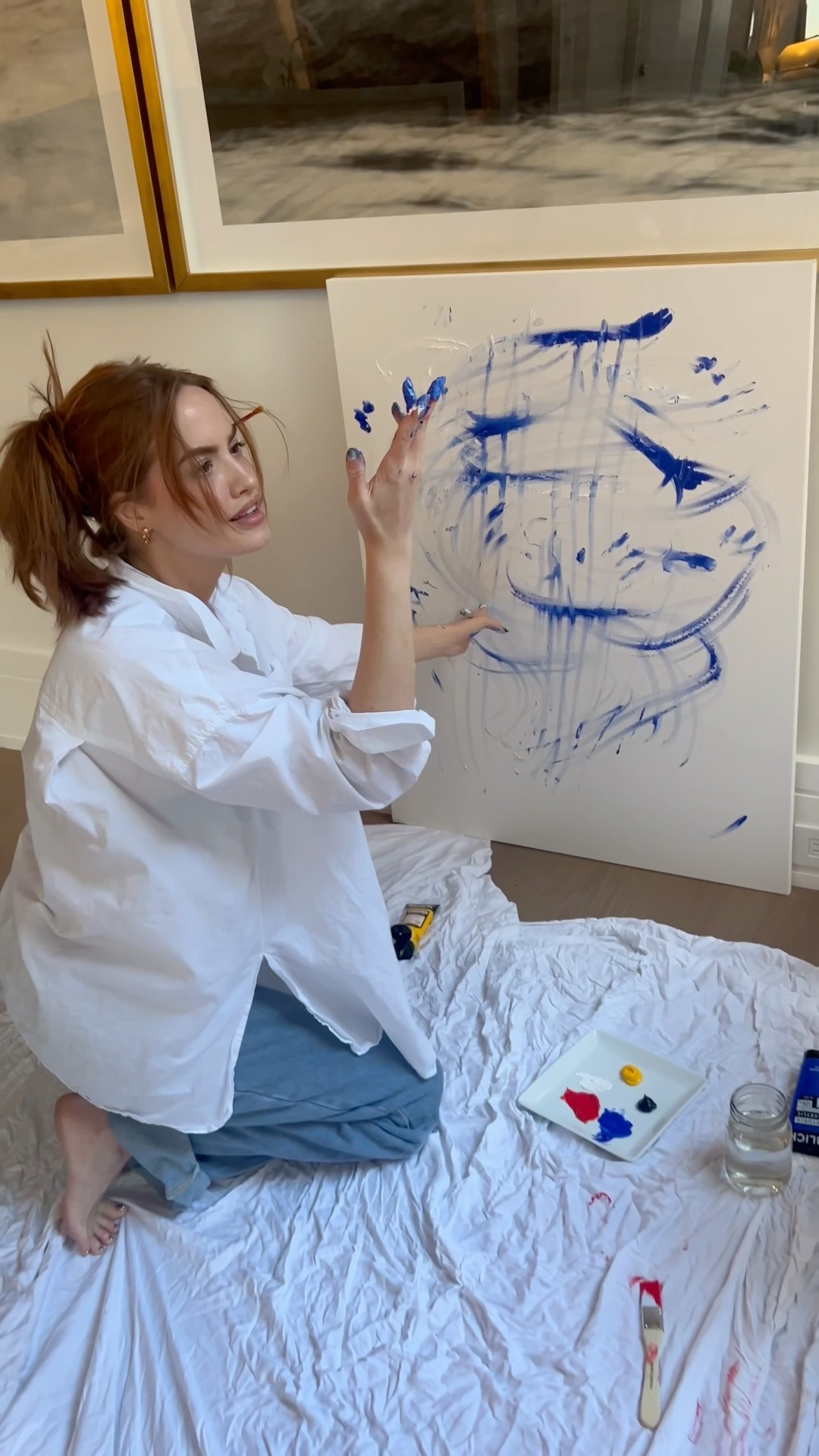 Want to win one of my 5 modern art pieces…? Check the description ??