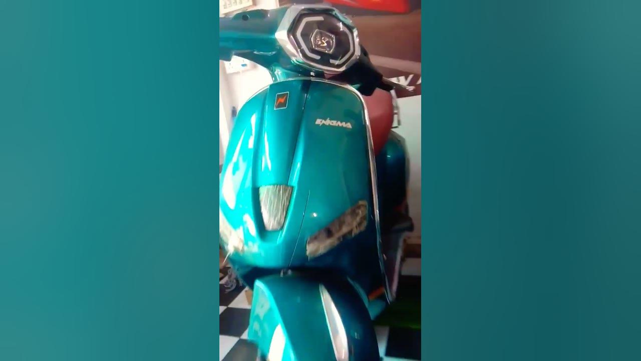 Enigma electric scooty TOP MODEL (CRINK V1) run 120 + km in single