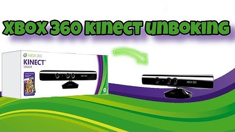 Xbox 360 Kinect Unboxing With Gameplay