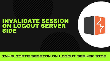 Failure to Invalidate Session  On Logout Server Side Only