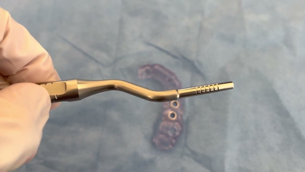 Osteotome 4.2mm Concave Offset for CeraRoot guided surgeries