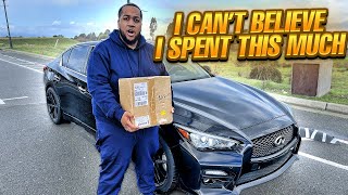 I DIDN'T EXPECT TO SPEND THIS MUCH MONEY ON A VALVE BODY | Q50 VR TRANSMISSION SWAP