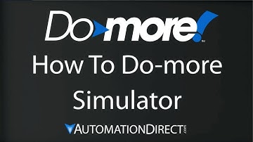 BRX Do-more Designer Simulator from AutomationDirect