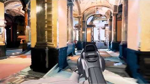 Unreal Engine Test : automated textured mesh generation from LiDAR data