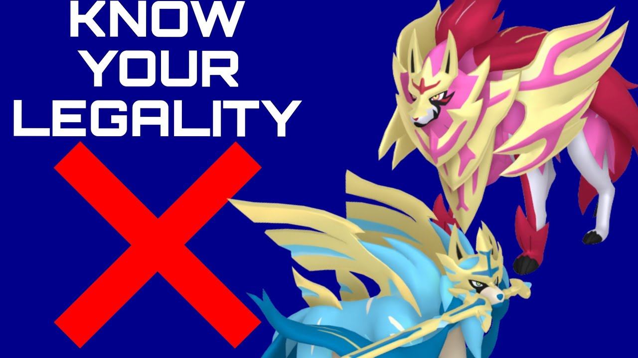 Pokémon Legality on X: [VG] Shiny Zacian and Shiny Zamazenta are