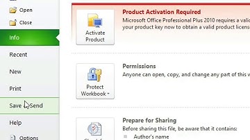 MENU DAN ICON PADA MS EXCEL 2010