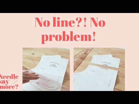 How to Lengthen & Shorten a Sewing Pattern Without a Lengthen Line