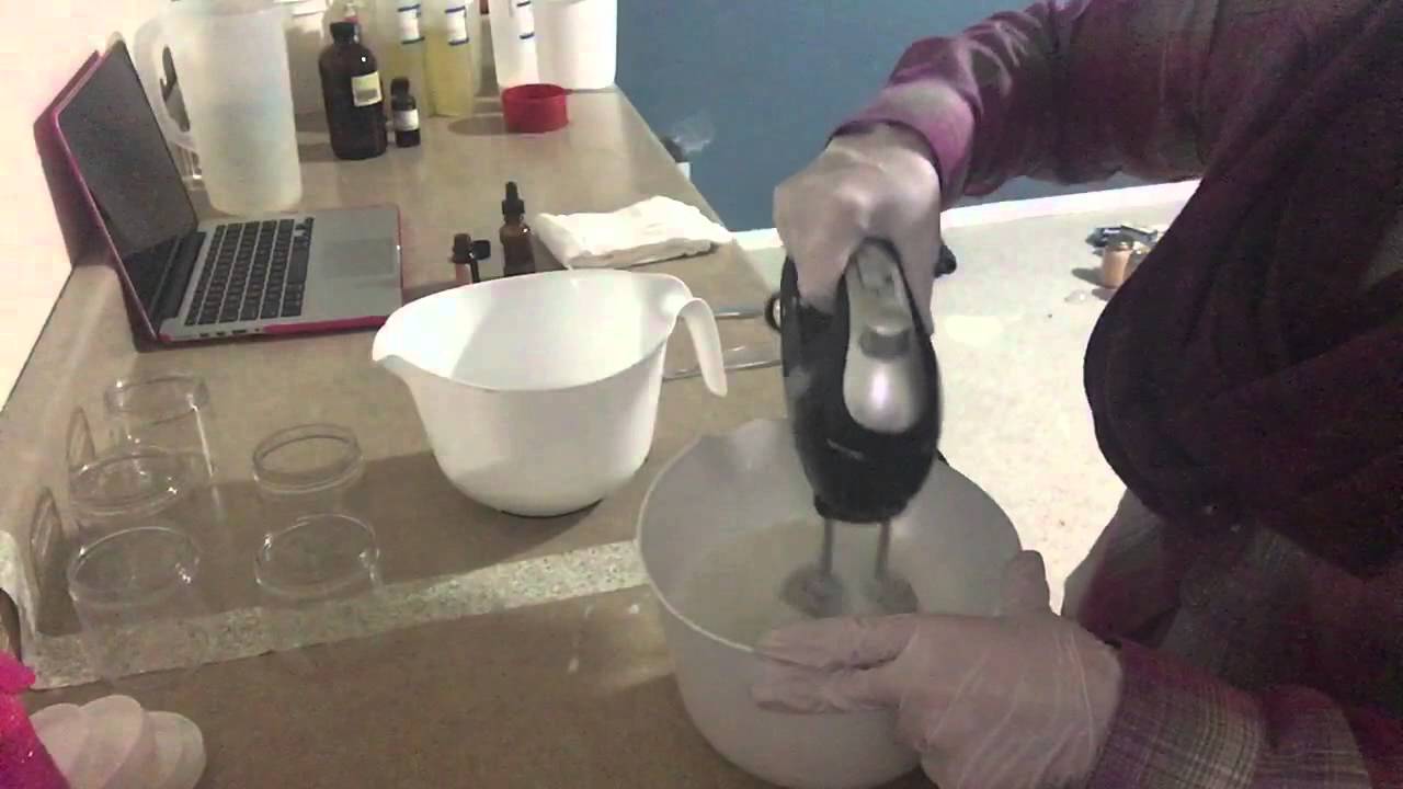 How to make homemade lotion YouTube