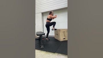 Seated Box Jump Demo