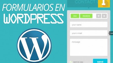 COMO Crear un formulario en Wordpress