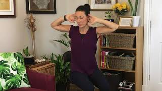 TOP 4 OFFICE STRETCHES TO RID NECK + BACK PAIN screenshot 5