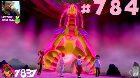 Pokemon Sword Live Shiny Dynamax Kommo-o Raid & Catch