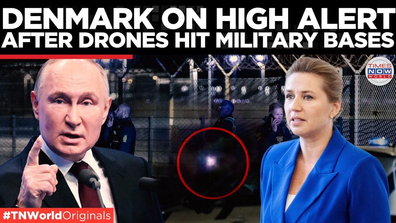Drones Invade Denmark Military Bases, Lavrov Issues Decisive Warning To ...