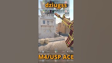 dziugss M4/USP ACE | FACEIT HIGHLIGHTS | #shorts #cs2 #faceit #dziugss