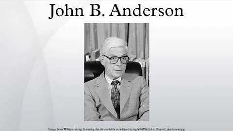 John B. Anderson