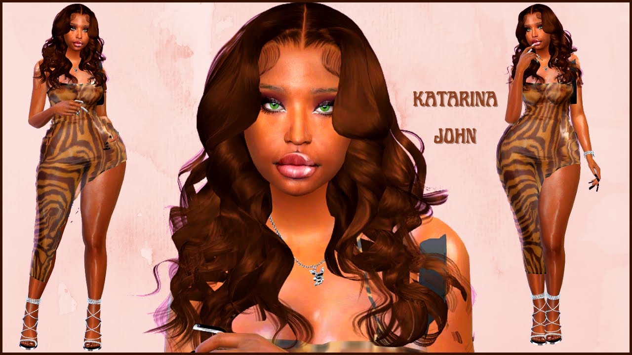 Katarina John | CC Folder and Sim Download || SIMS 4 - YouTube