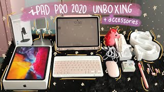 iPad Pro 2020 unboxing + accessories (GOOJODOQ, SUQI, ESR) ? || Sophia Gail Flor