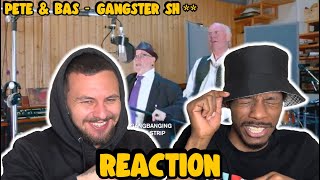 Rap Gods! - PETE \& BAS | GANGSTER SH** | REACTION