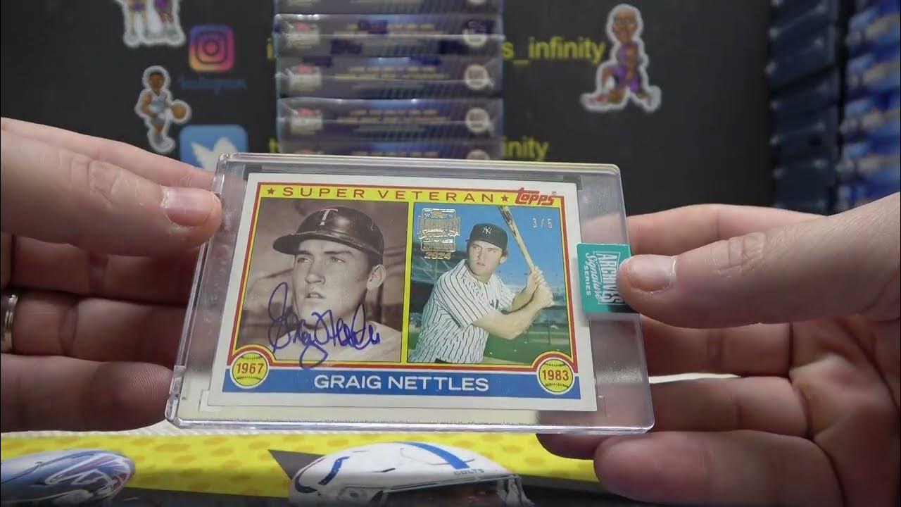 2024 Topps Archives Retired Player Edition MLB Baseball 10 Box 1/2 Case Letters Break YouTube